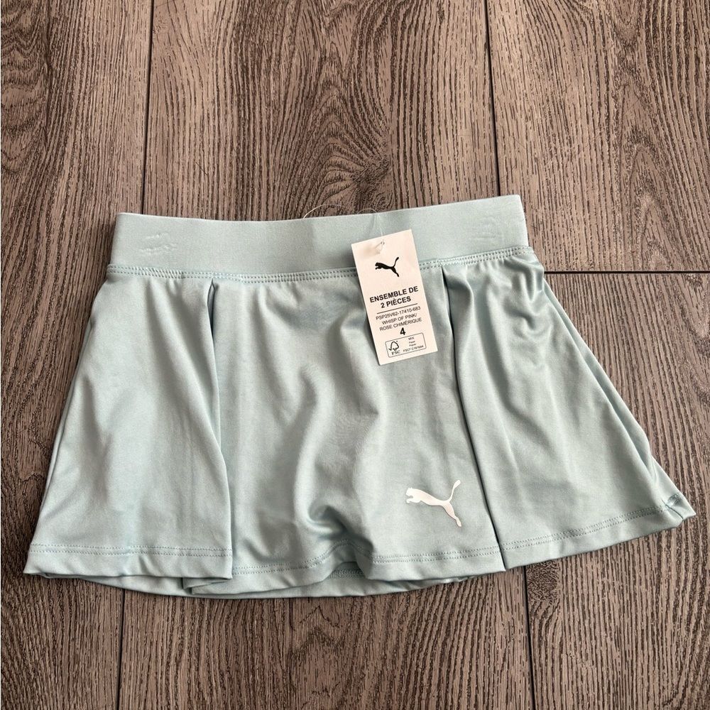 Puma Light Blue Athletic Skirt